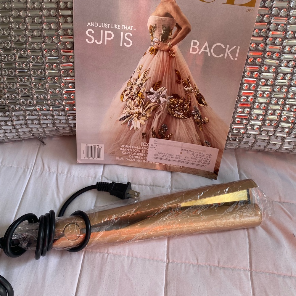 2in 1 Curing Iron and hair straightener